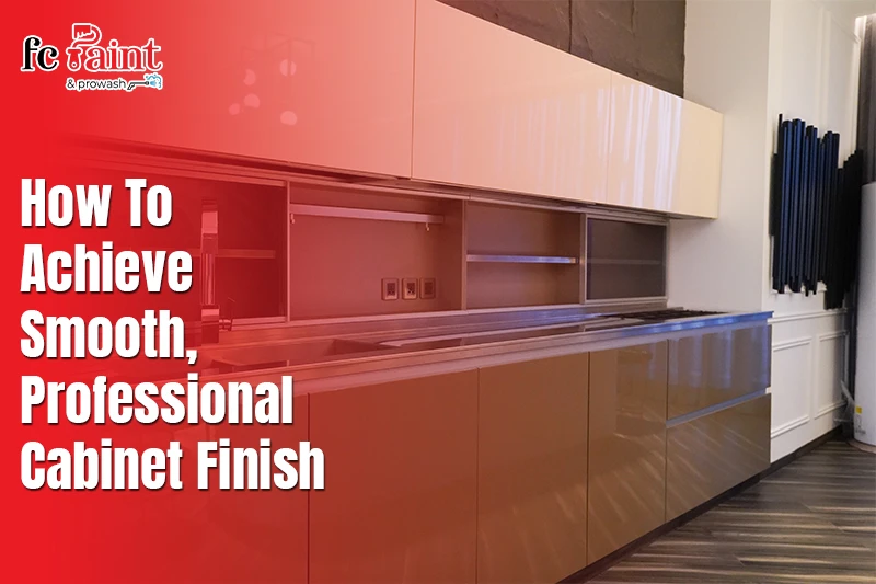 How to Achieve a Smooth Professional Cabinet Finish?